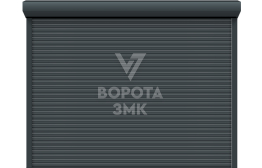 Роллетные ворота 3400×2600 жалюзи на забор ЗМК-9812